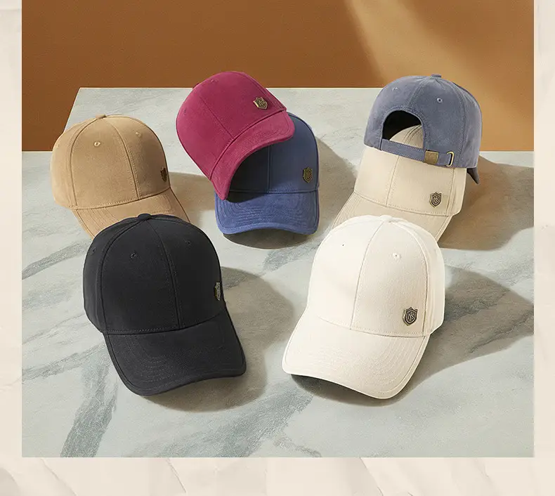 Men Grey Baseball Cap 5-Piece Outdoor Sports Sunscreen — feature 26