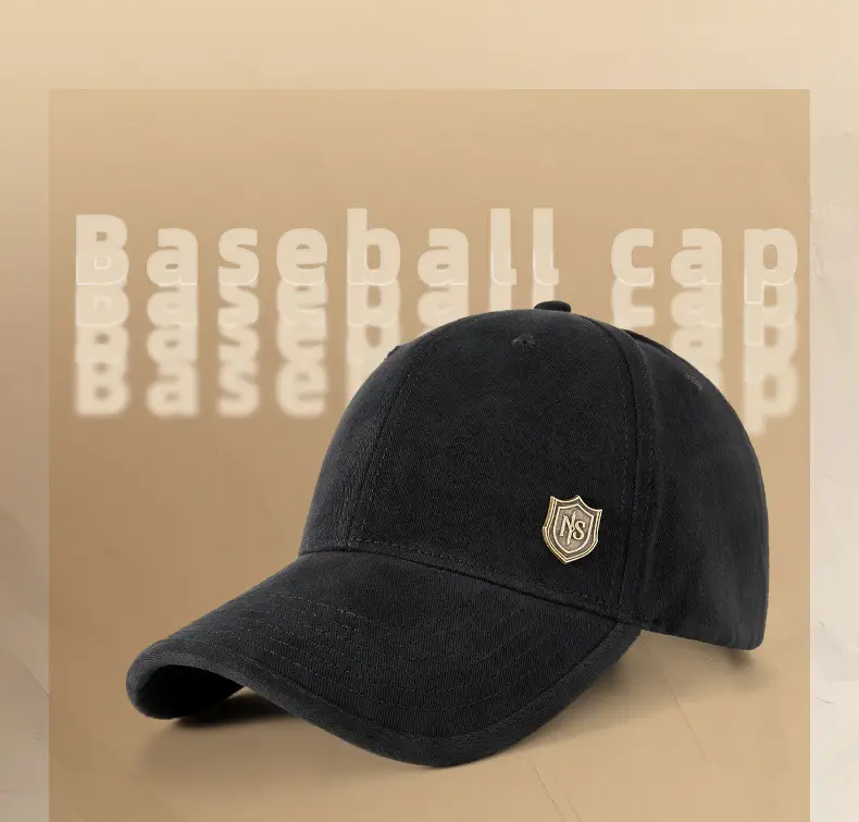 Men Grey Baseball Cap 5-Piece Outdoor Sports Sunscreen — feature 7