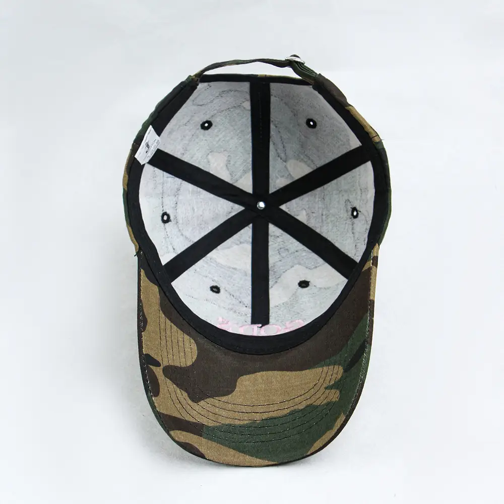 Men Women Camo Splash Ink Embroidered Cap - Image 8