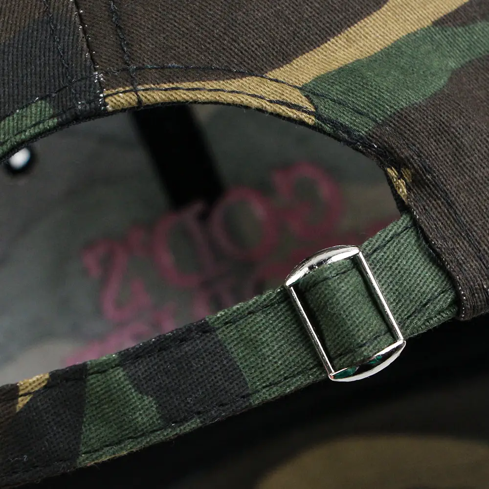 Men Women Camo Splash Ink Embroidered Cap — feature 10