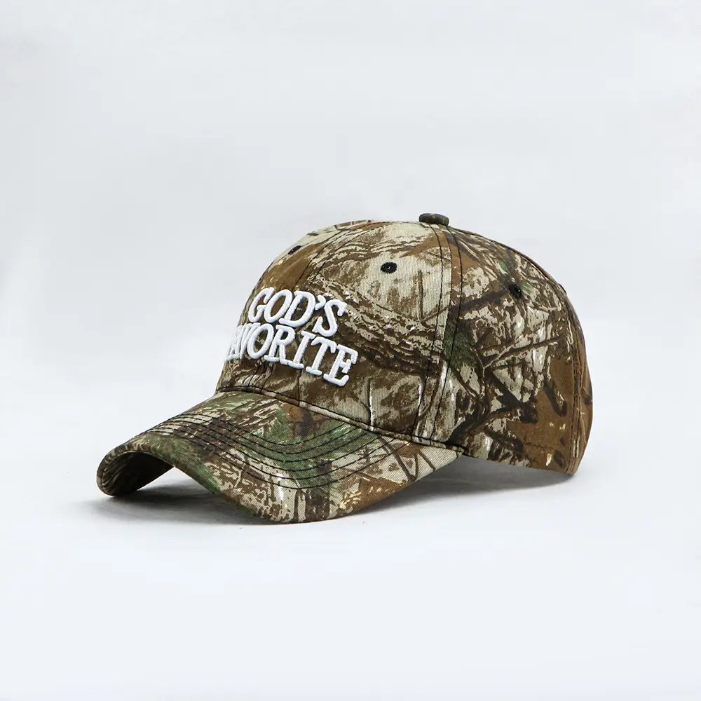 Men Women Camo Splash Ink Embroidered Cap — feature 12