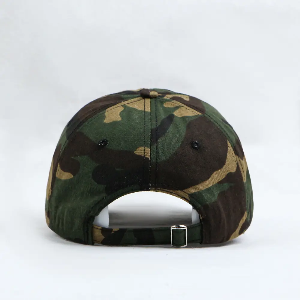 Men Women Camo Splash Ink Embroidered Cap — feature 6