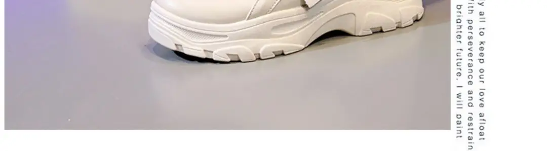 Torre Shoes Women's Sports Casual Shoes Spring New Single Shoes Increased Thick Sole Women's Shoes fleece-lined White Shoes — feature 18