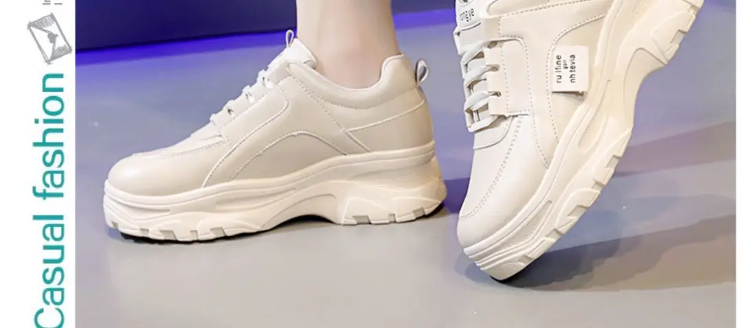 Torre Shoes Women's Sports Casual Shoes Spring New Single Shoes Increased Thick Sole Women's Shoes fleece-lined White Shoes — feature 20