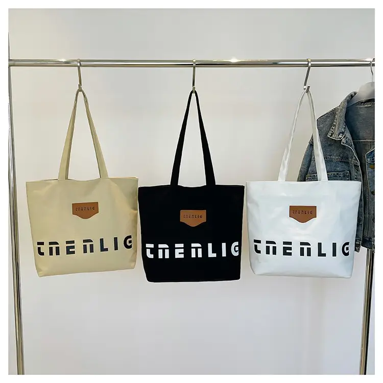 Women Canvas Shoulder Bag Large Capacity Autumn Winter 2025 - Image 7