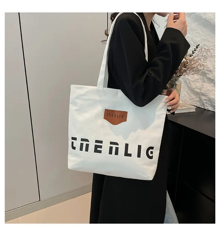 Women Canvas Shoulder Bag Large Capacity Autumn Winter 2025 — feature 20
