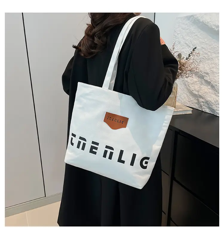 Women Canvas Shoulder Bag Large Capacity Autumn Winter 2025 — feature 21