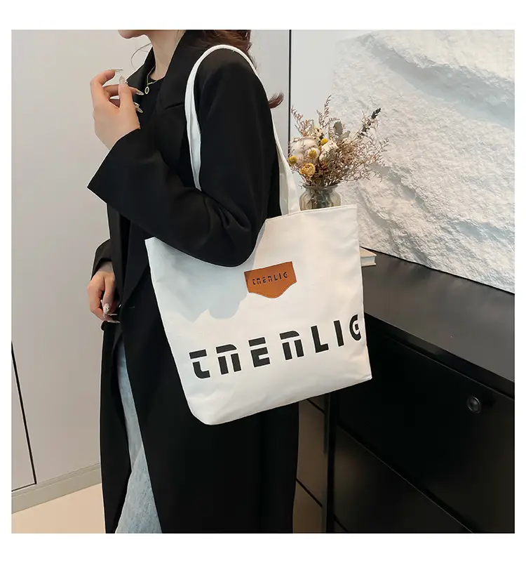 Women Canvas Shoulder Bag Large Capacity Autumn Winter 2025 — feature 22