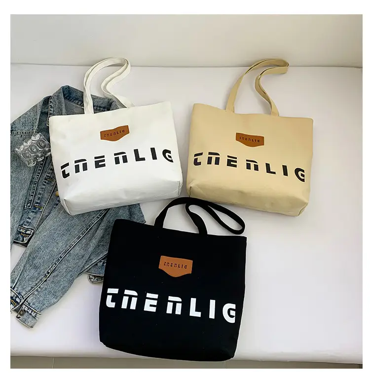 Women Canvas Shoulder Bag Large Capacity Autumn Winter 2025 — feature 8