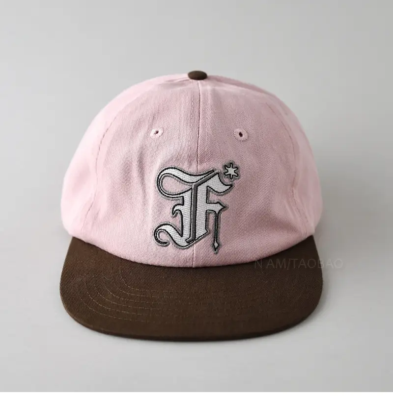 Pink Letter Embroidered Baseball Cap for Men Women — feature 6