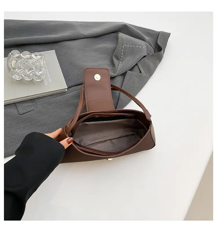 2026 Summer Women's Bow Shoulder Bag Brown — feature 26
