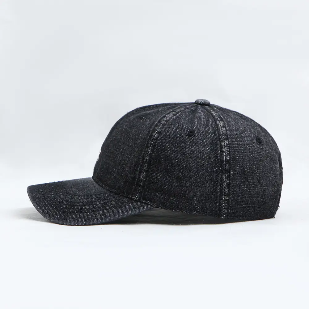 R Letter Denim Baseball Caps for Men Women — feature 5
