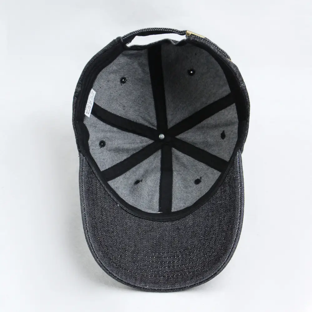 R Letter Denim Baseball Caps for Men Women — feature 7