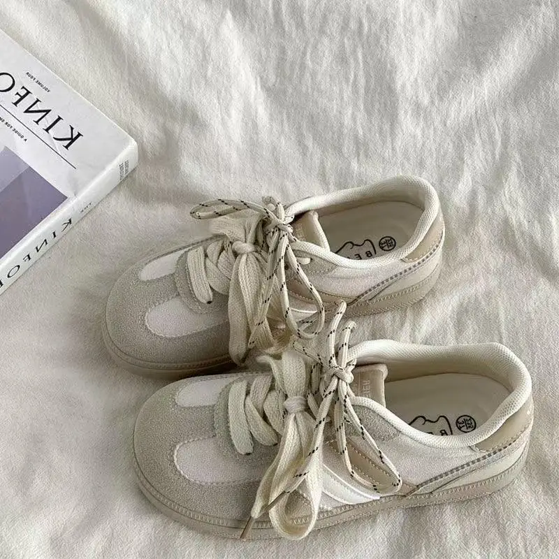 Students Purple Niche Design Gente Training Shoes Women's Student Flat Sneakers Vintage Casual Sports Shoes - Image 4