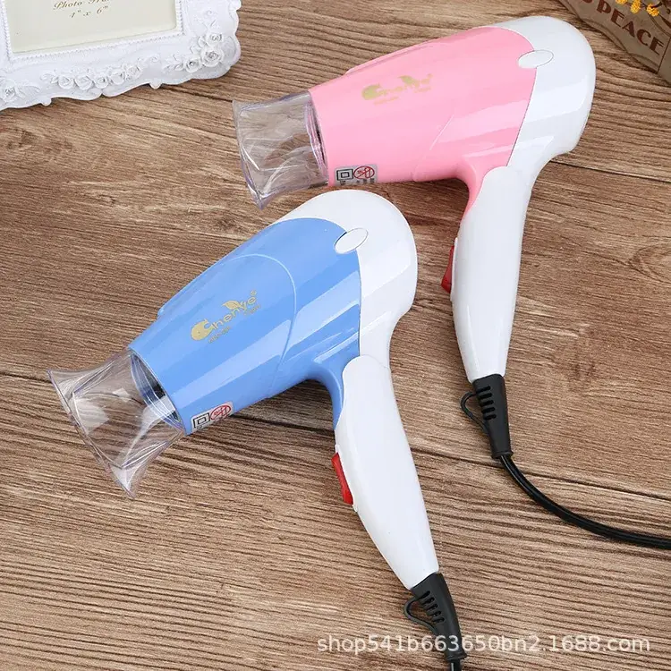 Pink Foldable Hair Dryer with Constant Temp & Negative Ion - Image 4