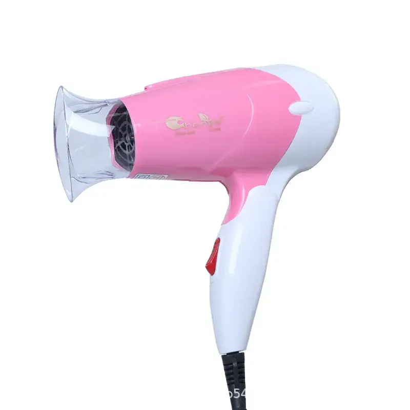 Pink Foldable Hair Dryer with Constant Temp & Negative Ion - Image 7