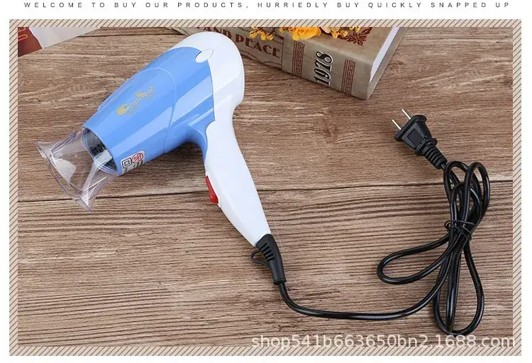 Pink Foldable Hair Dryer with Constant Temp & Negative Ion — feature 20