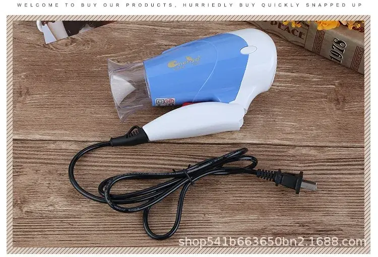 Pink Foldable Hair Dryer with Constant Temp & Negative Ion — feature 21