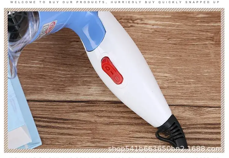 Pink Foldable Hair Dryer with Constant Temp & Negative Ion — feature 24