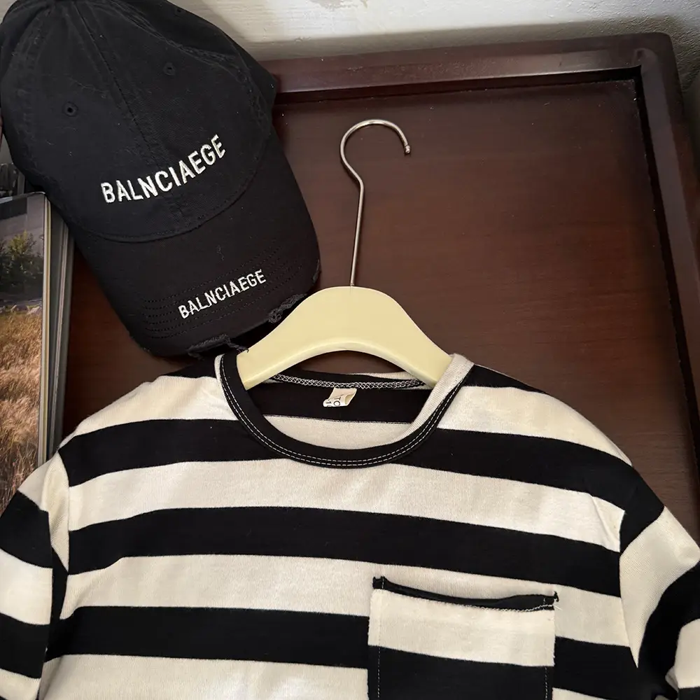 Children Striped Long Sleeve T-Shirt Spring 2025 - Image 4