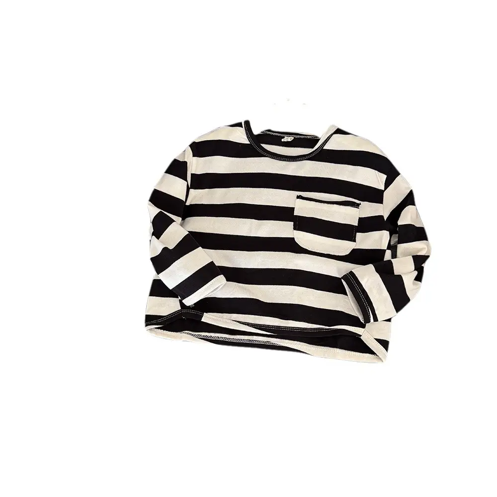 Children Striped Long Sleeve T-Shirt Spring 2025 - Image 6