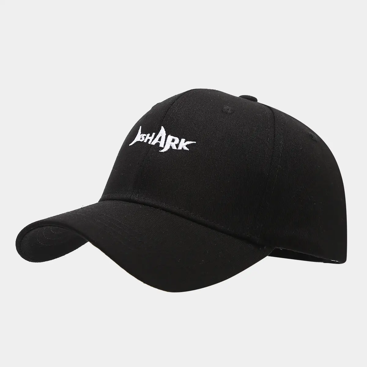 Women's Black SHARK Embroidered Baseball Cap — feature 5