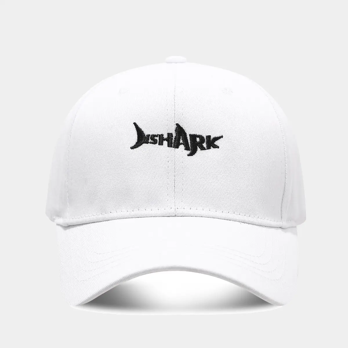 Women's Black SHARK Embroidered Baseball Cap