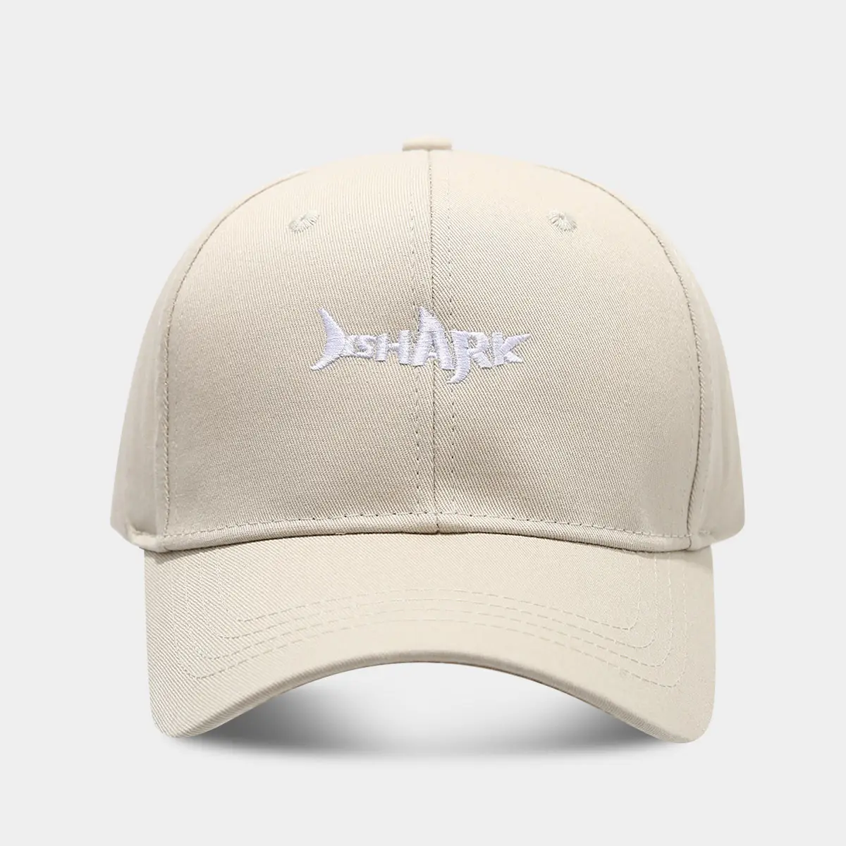 Women's Black SHARK Embroidered Baseball Cap