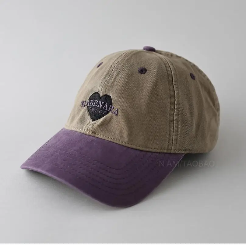 Women's Pink Heart Embroidered Baseball Cap - Image 6