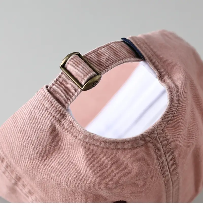Women's Pink Heart Embroidered Baseball Cap — feature 12