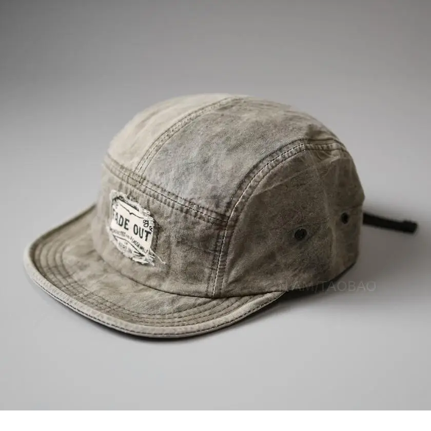 American Style Retro Flat Cap for Men Women Couple Hip Hop - Image 4