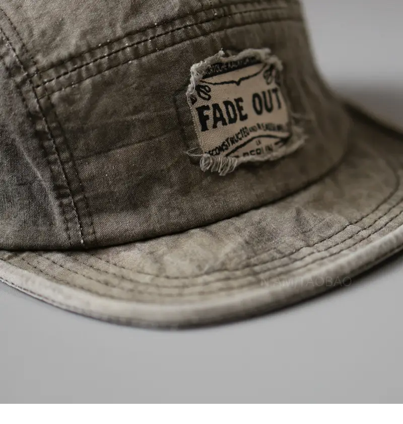 American Style Retro Flat Cap for Men Women Couple Hip Hop — feature 11