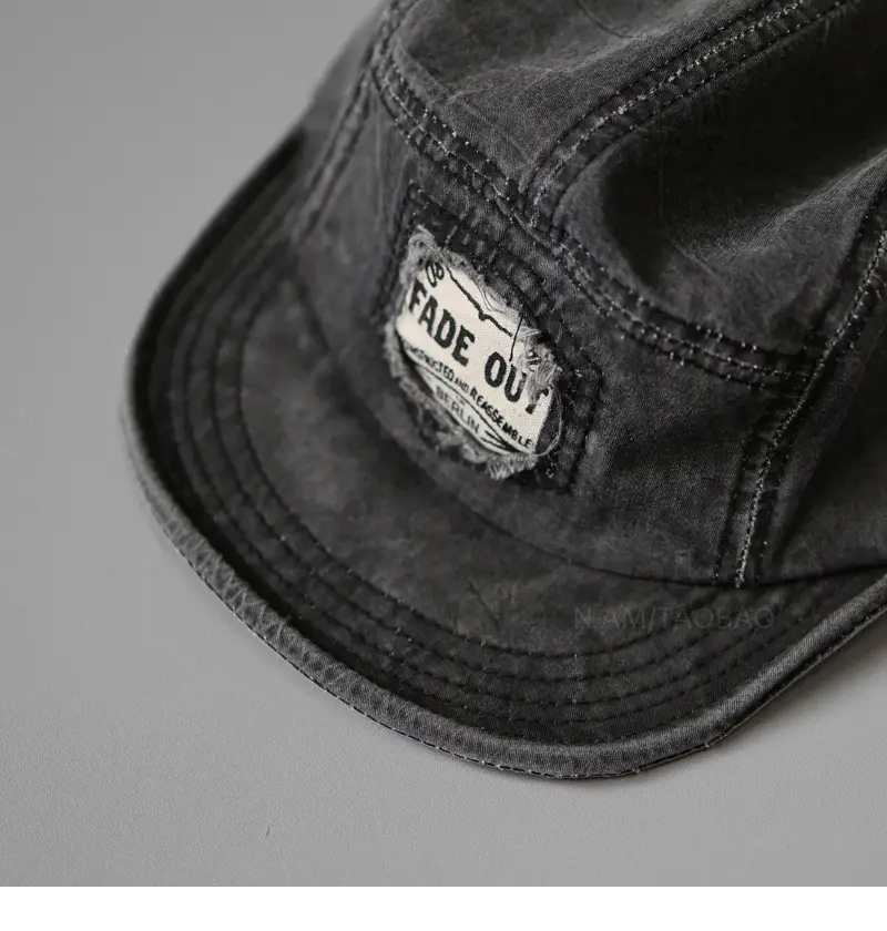 American Style Retro Flat Cap for Men Women Couple Hip Hop — feature 15
