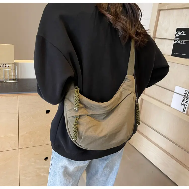 Women's Shoulder Crossbody Bag Tan New Style — feature 14