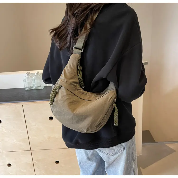 Women's Shoulder Crossbody Bag Tan New Style — feature 15