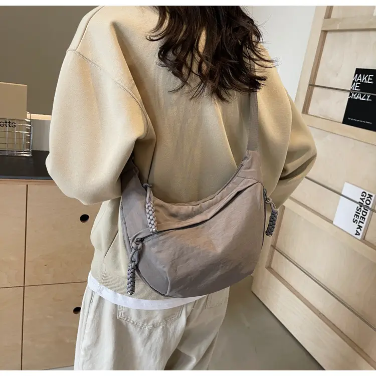 Women's Shoulder Crossbody Bag Tan New Style — feature 17