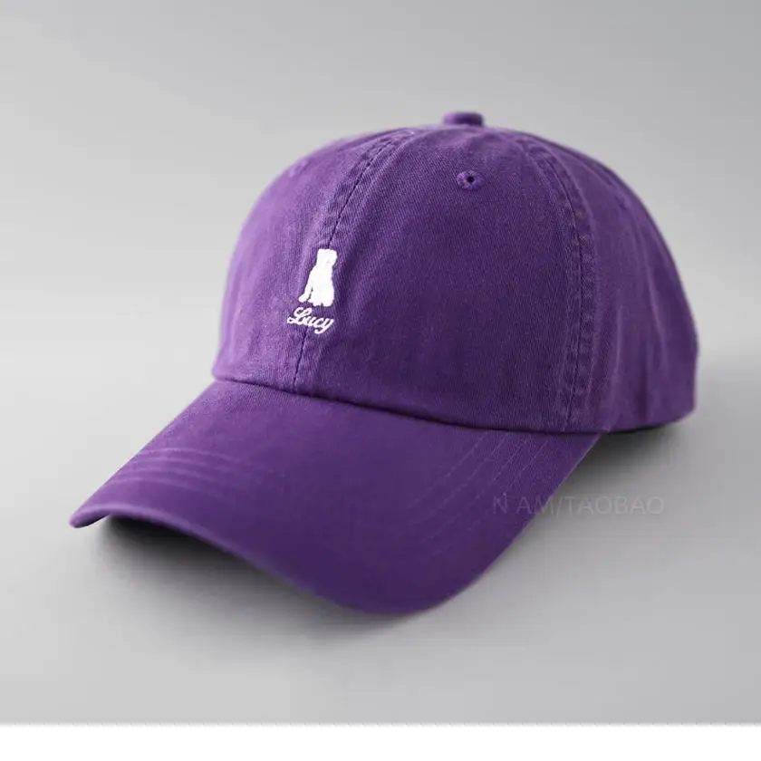 Orange Baseball Cap with Embroidered Logo - Image 9