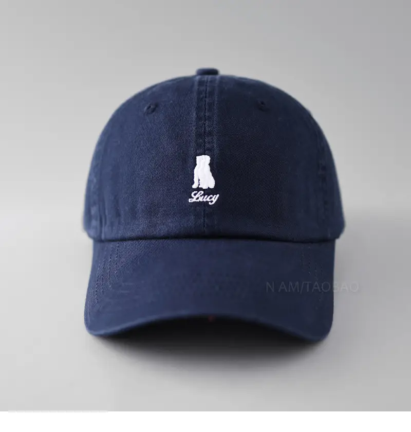 Orange Baseball Cap with Embroidered Logo — feature 14