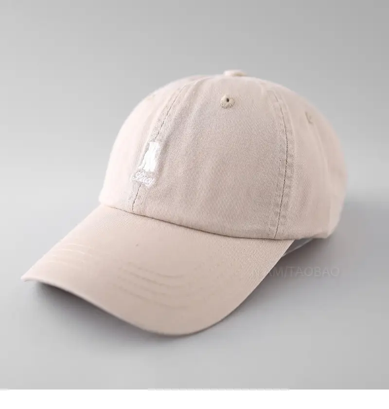 Orange Baseball Cap with Embroidered Logo - Image 8