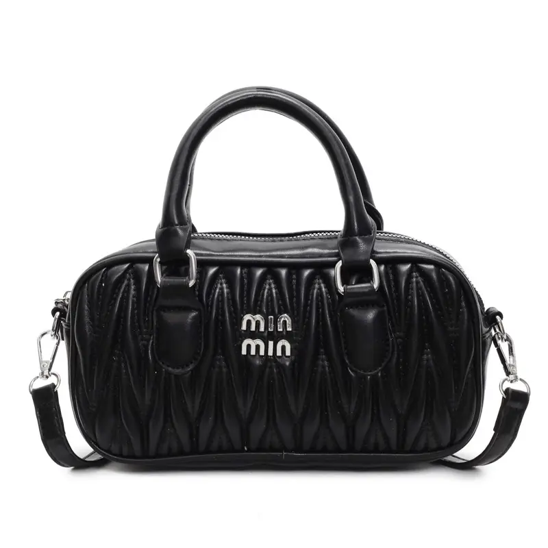 Women's High-end Embroidered Shoulder Bag Beige - Image 10