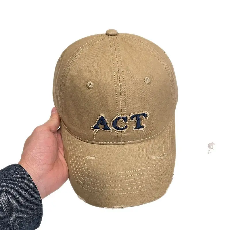 Women's Korean-style Letter Cap Maroon Anti-UV Sun Hat - Image 12