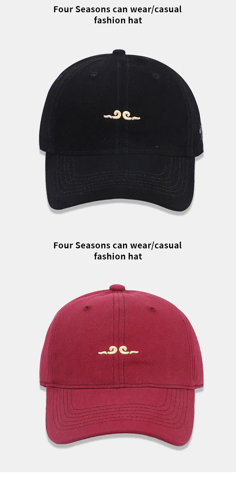 Women Baseball Cap Korean Style Sunscreen Face Small — feature 12