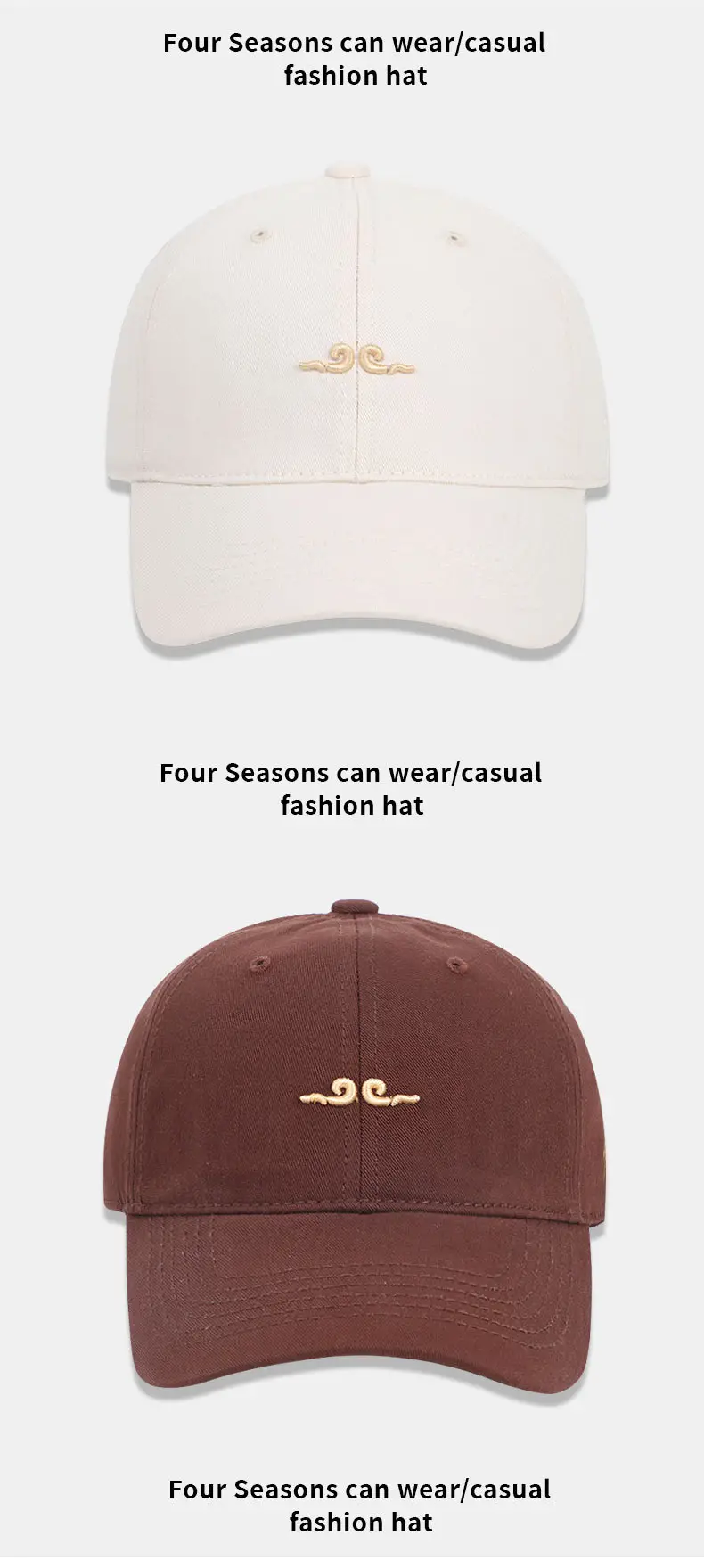 Women Baseball Cap Korean Style Sunscreen Face Small — feature 13