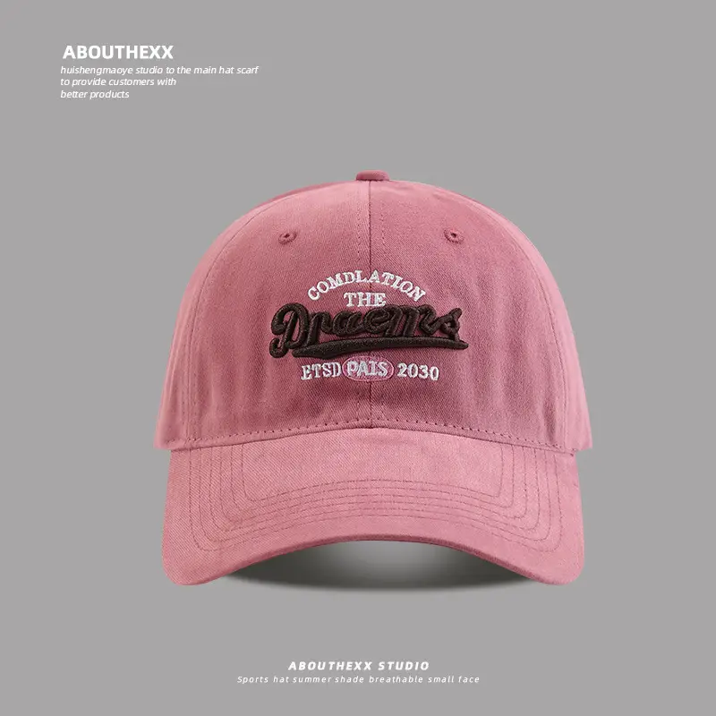 Women's 2025 Pink Baseball Cap with "Complishment The Fine Arts" Design - Image 7