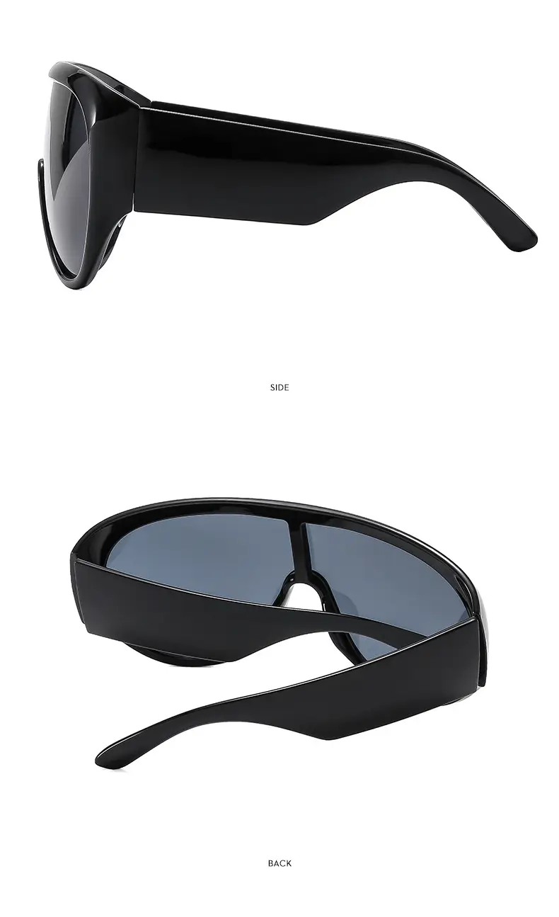 2025 new large frame sports protective sunglasses cross-border European and American trend men's and women's personalized sunglasses — feature 11