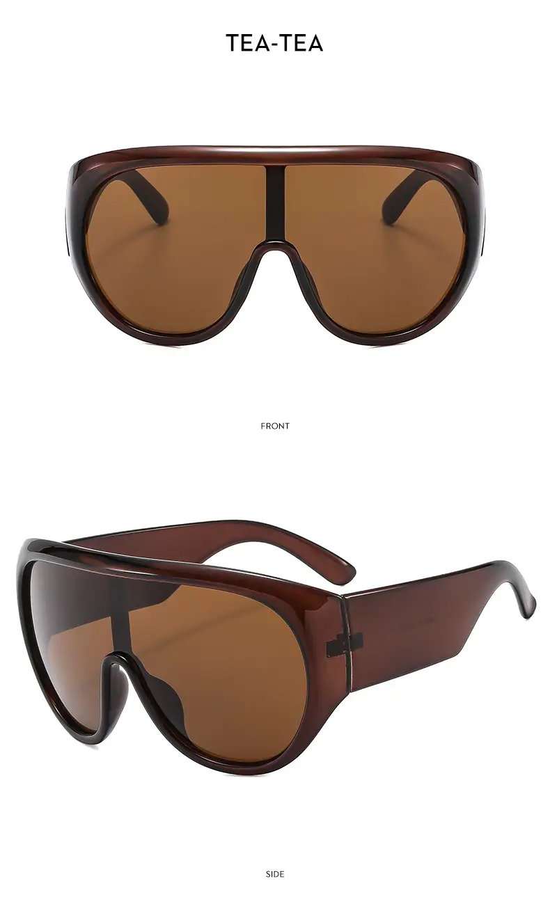 2025 new large frame sports protective sunglasses cross-border European and American trend men's and women's personalized sunglasses — feature 13