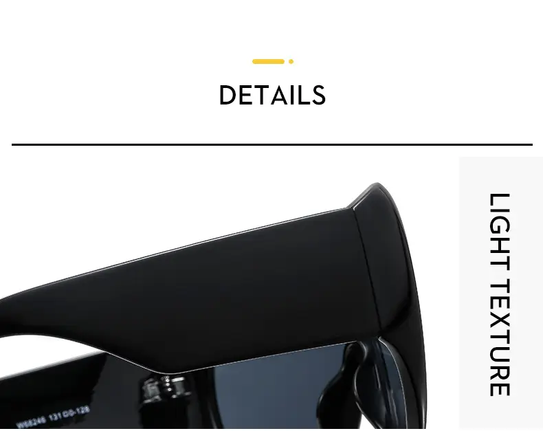 2025 new large frame sports protective sunglasses cross-border European and American trend men's and women's personalized sunglasses — feature 6