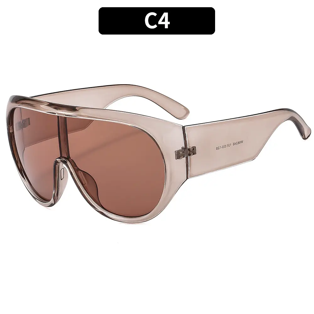 2025 new large frame sports protective sunglasses cross-border European and American trend men's and women's personalized sunglasses - Image 4