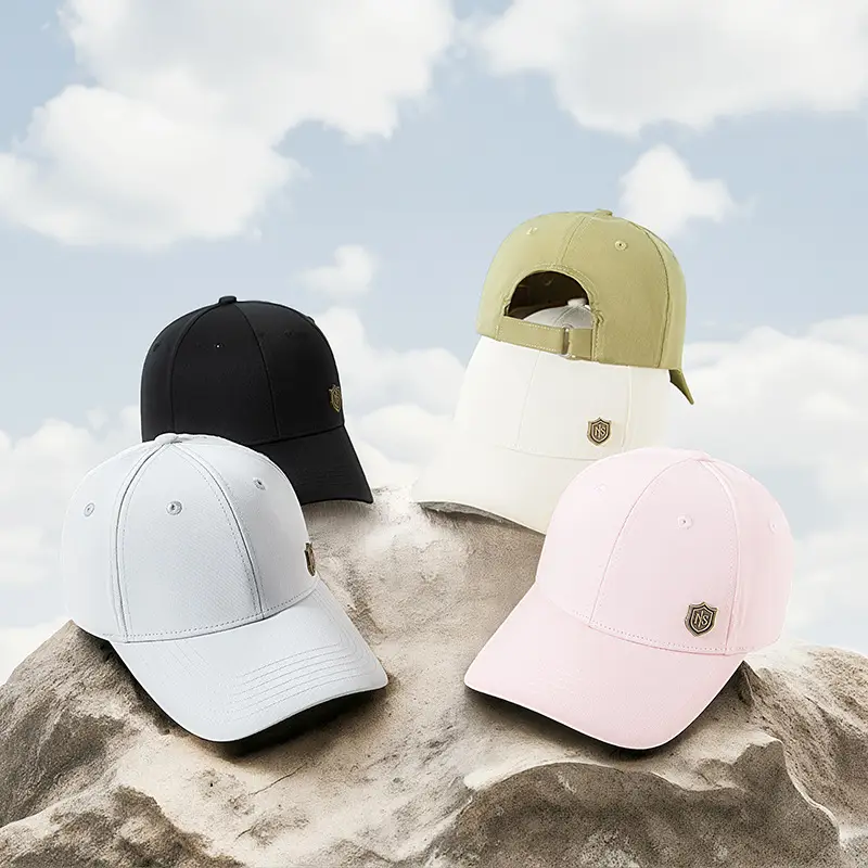 Men's Pink Adjustable Cap Sunscreen Cap 73g - Image 12