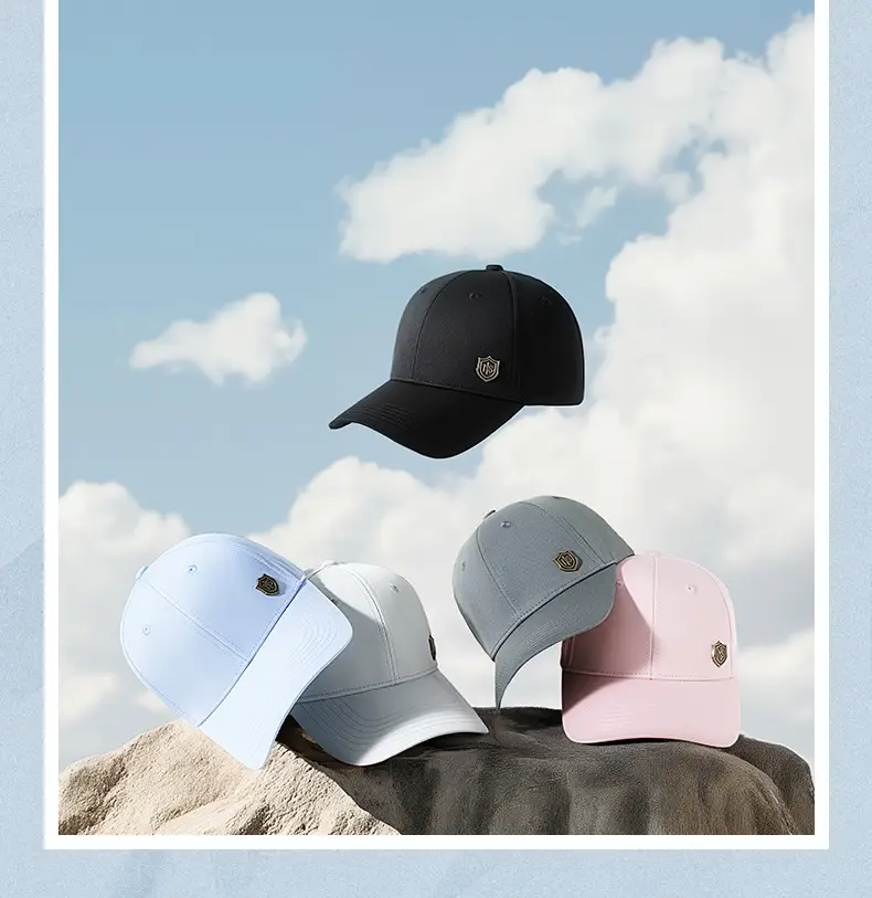 Men's Pink Adjustable Cap Sunscreen Cap 73g — feature 29